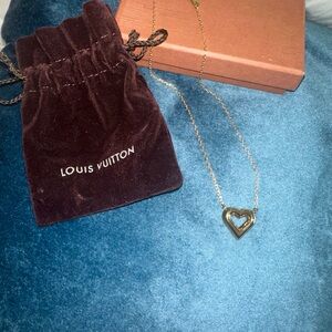 Louis Vuitton Heart Necklace
